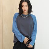 ROYAL | コットンナイロンシアークルー ラグランロンT【インフルエンサー紹介アイテム】 | coen【women】