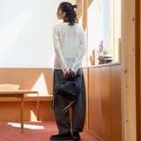 プリーツレース クルーネック 長袖トップス | coen【women】 | 詳細画像4 