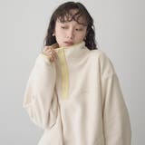 【PARKNIK(パークニック)】配色デザイン ハーフスナップフリース(インフル… | coen【women】 | 詳細画像1
