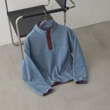 LT.BLUE | 【PARKNIK(パークニック)】配色デザイン ハーフスナップフリース(インフル… | coen【women】