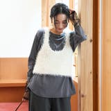 【リニューアルして新登場◎】袖チュール切替ロングスリーブTシャツ | coen【women】 | 詳細画像12