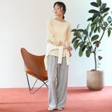【リニューアルして新登場◎】袖チュール切替ロングスリーブTシャツ | coen【women】 | 詳細画像17