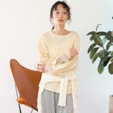 【リニューアルして新登場◎】袖チュール切替ロングスリーブTシャツ | coen【women】 | 詳細画像19