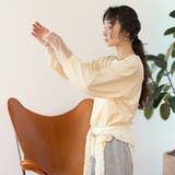 【リニューアルして新登場◎】袖チュール切替ロングスリーブTシャツ | coen【women】 | 詳細画像20