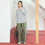 【リニューアルして新登場◎】袖チュール切替ロングスリーブTシャツ | coen【women】 | 詳細画像23