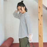 【リニューアルして新登場◎】袖チュール切替ロングスリーブTシャツ | coen【women】 | 詳細画像26