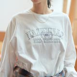 カレッジロゴ風デザイン アソートプリントロンT | coen【women】 | 詳細画像7
