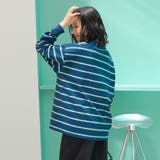 【新型登場】ハートモチーフ 配色ラガーポロ襟シャツ | coen【women】 | 詳細画像15 