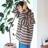 【新型登場】ハートモチーフ 配色ラガーポロ襟シャツ | coen【women】 | 詳細画像7 