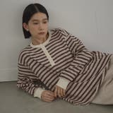 カワリ天竺 ヘンリーネックロンT | coen【women】 | 詳細画像1 