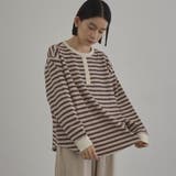 カワリ天竺 ヘンリーネックロンT | coen【women】 | 詳細画像5 