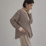 カワリ天竺 ヘンリーネックロンT | coen【women】 | 詳細画像6 