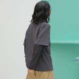 袖シアードッキング レイヤード風ロゴロンT | coen【women】 | 詳細画像14 