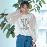 袖シアードッキング レイヤード風ロゴロンT | coen【women】 | 詳細画像5 