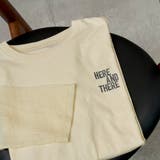 NATURAL | 袖シアードッキング レイヤード風ロゴロンT | coen【women】