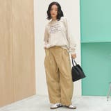 スポーティーロゴ アソートプリントロンT | coen【women】 | 詳細画像2