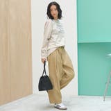 スポーティーロゴ アソートプリントロンT | coen【women】 | 詳細画像3