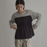 その他1 | シアードッキング ギャザーロングスリーブTシャツ | coen【women】