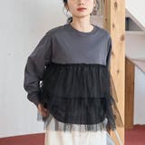 ドットチュールドッキング ティアードロンT | coen【women】 | 詳細画像13 