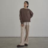 【選べる着丈】coen（コーエン）ロゴ刺繍 C/N裏毛スウェット | coen【women】 | 詳細画像9 