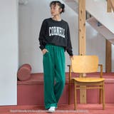 アソートカレッジロゴデザイン フットボールロンT | coen【women】 | 詳細画像6