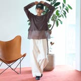 レイヤード風シアー長袖トップス | coen【women】 | 詳細画像16