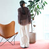 レイヤード風シアー長袖トップス | coen【women】 | 詳細画像18