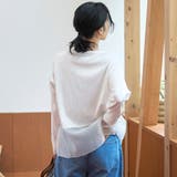 レイヤード風シアー長袖トップス | coen【women】 | 詳細画像5