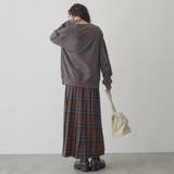 ヴィンテージライク カレッジロゴ風アソートプリント裏毛スウェット | coen【women】 | 詳細画像4 