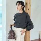 USAコットン ボリュームスリーブロンT | coen【women】 | 詳細画像5