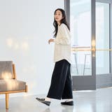 【似合う色見つかる6色展開/推しカラー】刺繍ロングスリーブTシャツ | coen【women】 | 詳細画像5