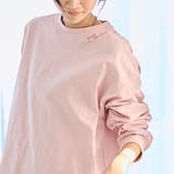 PINK | 【似合う色見つかる6色展開/推しカラー】刺繍ロングスリーブTシャツ | coen【women】