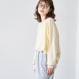 【再入荷・新色登場】袖チュール切替ロングスリーブTシャツ | coen【women】 | 詳細画像18