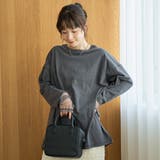 【再入荷・新色登場】袖チュール切替ロングスリーブTシャツ | coen【women】 | 詳細画像27