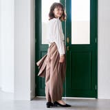 【再入荷・新色登場】袖チュール切替ロングスリーブTシャツ | coen【women】 | 詳細画像6