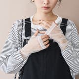 その他1 | 【再入荷・新色登場】袖チュール切替ロングスリーブTシャツ | coen【women】