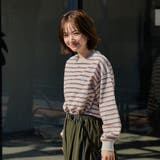 Penneys（ぺニーズ）別注アソートボーダーロングスリーブTシャツ | coen【women】 | 詳細画像12 