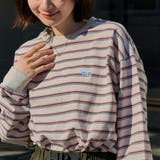 NATURAL | Penneys（ぺニーズ）別注アソートボーダーロングスリーブTシャツ | coen【women】