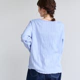 【再入荷・新色登場】ウェーブデザイン カットジャガード クルーネックTシャツ | coen【women】 | 詳細画像23