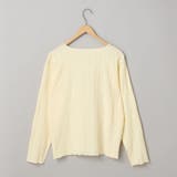 【再入荷・新色登場】ウェーブデザイン カットジャガード クルーネックTシャツ | coen【women】 | 詳細画像35