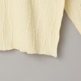 【再入荷・新色登場】ウェーブデザイン カットジャガード クルーネックTシャツ | coen【women】 | 詳細画像38