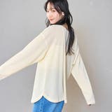 CREAM | スソラウンドシアープルオーバー | coen【women】