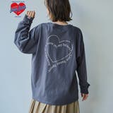 DK.GRAY | SunnySports別注モチーフプリントロングスリーブTシャツ | coen【women】
