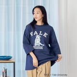 YALE別注 アソートプリント 半端袖 ビッグTシャツ | coen【women】 | 詳細画像21