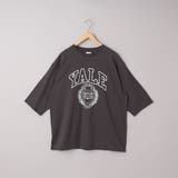 YALE別注 アソートプリント 半端袖 ビッグTシャツ | coen【women】 | 詳細画像33