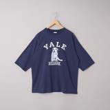 YALE別注 アソートプリント 半端袖 ビッグTシャツ | coen【women】 | 詳細画像35