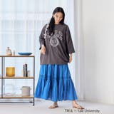 YALE別注 アソートプリント 半端袖 ビッグTシャツ | coen【women】 | 詳細画像8