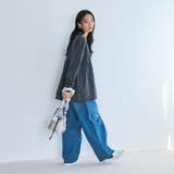 布帛ドッキングロゴプリントロンT | coen【women】 | 詳細画像11