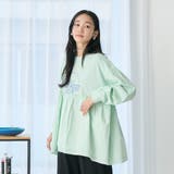 布帛ドッキングロゴプリントロンT | coen【women】 | 詳細画像14