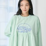 布帛ドッキングロゴプリントロンT | coen【women】 | 詳細画像16